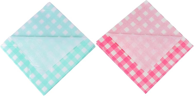 NOLITOY 80 قطعة مناديل ورقية مزخرفة للحفلات والفعاليات والنزهات والاحتفالات - Image 1